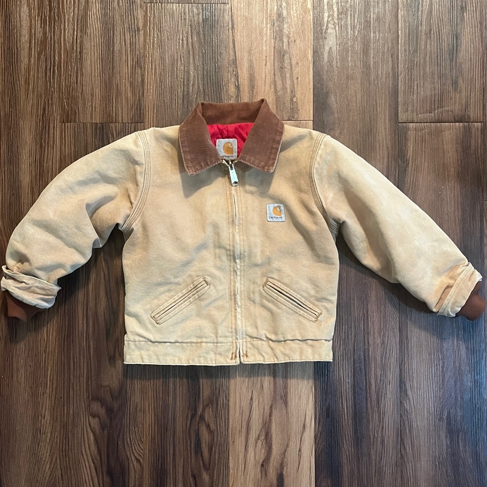 Kids vintage carhartt jacket